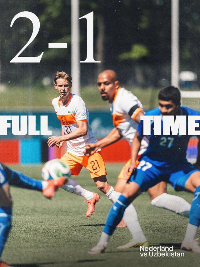 荷兰2-1乌兹别克斯坦：卡纳瓦多给荷兰制造麻烦 前中超外援建功